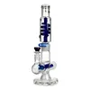 Phoenix Glycerin Freezable Coil Inline Perc Hookahs Bong Glass Waterpipe Build A Bubbler Water Pipes Smoking Heady Oil Rigs