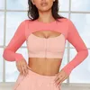 Yoga Crop Top Build In Cups Gym Crop Top Fitness CrisScross Backyoga Bras Fitness Crop Gym Tops Tops Soft Fabric