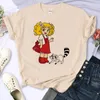 T-shirts de femmes Candy Shirt Femme Manga Funny Top Vêtements féminins T-shirts Unisexe