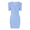 416 XL 2024 Milan Runway Dress SPring Summer Sleeveless V Neck White Womens Dress Fashion High quality mansh