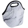 Storage Bags 5 PCS Sublimation Thermal Neoprene Lunch Bag Blank Heat Press Shopping DIY Graffiti For Transfer