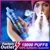 Oryginalny FIHP Puff 15000 12000 9000 Vapes Dostępowy Puff 15K 12K 9K Vapers ładowalny akumulator Puff Vaper Wyświetlalny Puffs Vape