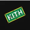 Summer Casual KITH FW Oversize Men Clothing KITH Green Backdrop Shopping Women T Shirt Tops Tees One Day Ship Out 240420