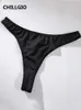 Chillgio Womens Sexy intimer BH Set Erotik nach oben Push Unterwäsche Casual Fashion Body Solid Black Unterwäsche Set 240425