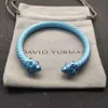 Nieuwe 2024 Dy Desginer David Yurma Sieraden Top Kwaliteit Bracelet Simple en Elegant Popular Woven Traped Rope Fashion Ring David Bracelet Punk Jewelry David Size 2 610