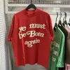 Spunta Summer Puff Ye Must Born Again Green T-Shirt Men Women CPFM TEE CPFM.XYZ West Short Short Top 240425