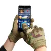 Pantalla táctil táctica Guantes de dedo completo de guantes de pintura militar