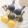 Bras Femmes Bra sans couture sexy sans fil push up up uswear filles étudiants respirants fines femelles rassemblées brasières para mujer