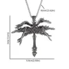 Hanger kettingen Seraphim Cross Punk Style ketting geschikt voor mannen en vrouwen religieuze trend amuletten geschenkaccessoires