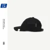 Softbal European American Street Personality Design Side Pocket Hiphop Quickdrying Dunne Soft Top Baseball Cap Men Women Niche Cap