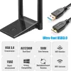 Kort Dual Band 1200 Mbps USB 3.0 WiFi Adapter AC1200 Wireless USB WiFi LAN DONGLE 2.4G/5GHz WiFi -mottagare Antennätverkskort