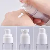 Storage Bottles 6Pcs/Lot 15-50ML AS Transparent Toner Vacuum Lotion Emulsion Pressure Spray Travel Sub Tools HA2467