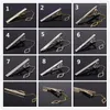 Bow Ties Men's Metal Necktie Bar Crystal Formal Dress Shirt Wedding Ceremony Gold Tie Clips Party Fashion Smooth Clasp Pin Gifts