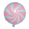 Decorazione per feste da 5 pc18 pollici palloncini in lamina di elio a forma rotonda a forma di palloncini per arredamento per matrimoni per il matrimonio forniture per bambini giocattolo per bambini 6 opzioni di colore