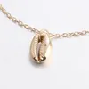 Joya de gargantilla Boho Simple Gold Silver Color Collar Collar Collares colgantes para mujeres Vintage Collier