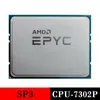 Gebruikte serverprocessor AMD EPYC 7302P CPU Socket SP3 CPU7302P