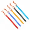 Shelters 1 Set Aluminum Alloy Tent Pegs Nails Stakes Ropes Camping Hiking Tent Accessories Including Wind Rope Hammer Reflective Cord