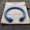 Nieuwe 2024 Dy Desginer David Yurma Sieraden Top Kwaliteit Bracelet Simple en Elegant Popular Woven Traped Rope Fashion Ring David Bracelet Punk Jewelry David Size 2 221