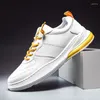 Casual Shoes Men Business Male Pu Leather 2024 Sneakers Fashion Loafers Walking Footwear