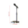 Microphones Desktop Microphone Stand, support de carte micro réglable avec filtre POP, support d'amortisseur, clip de microphone, Adap de vis en métal de 5/8 "à 3/8"