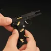 銃のおもちゃ新しい合金帝国G17 G34ピストルモデルシェルエジェクション1 3ミニトイガンキーチェーンメタルフェイクガンアセンブリT240428