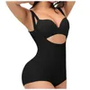 Damesjaberse niet-markerende hoog-elastische bodysuit postpartum herstel dagelijks leven gebruik buikcontrole shapewear taille trainer body shaper