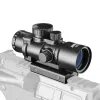 Optics Vomz 3.5x30 RVB Laser Sight Dot Dot Triilluminated Tactical Combo Compact Scope Fiber Optics Green Sight