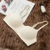 Beha dames niet-draad solide naadloze schoonheid terug lingerie dames bh ondergoed ondergoed buis top ondersteuning comfort elasty sexy