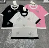 CE2368L Designer T-shirt femme manche courte marque Tshirt Summer Tree Tree Shirts Top Tee