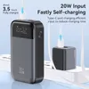 Banques électriques de téléphone portable USMS Mini Power Bank 10000mAh 33W PD Banque d'alimentation de charge rapide Portitable Chargeur de téléphone de batterie externe adapté à l'iPhone Xiaomi Samsung J2404