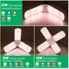 Grow Lights LJL-LED Light Foldable Phyto Lamp Full Spectrum Bulb For Indoor Plants Bloom Flowering Lamps Garden E27