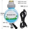 WiFi Wireless Garden Water Timer Smartphone Fernbedienung Home Greenhouse Outdoor-Bewässerung Automatisch Kit integriert 240415