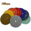 Covers 125mm Dry Diamond Polishing Pads 5 Inch Sandpaper for Marble Granite Stones Abrasive Buffing Pads Paste Disc Repair Kit