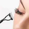 Wimpers krulaar schoonheid make -up lash separator opvouwbare metalen wimperborstel kam mascara curl schoonheid make -up cosmetisch gereedschap