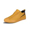 Bottes 21905 Chaussures pour hommes Hiver décontracté en cuir avec designeurs de créateur de fourrure Locages de loisirs à plat