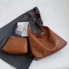 Vintage PU skórzana torba na ramię dla kobiet soft tote Shopper Bolso Bolso Mujer moda torebka o dużej pojemności 240419