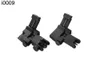 FIRECULB AR15 1 Pair Tactical Backup Front Rear Flip Up 45 Degree Offset Rapid Transition Iron Sight