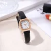 Wholesale of women's watches, casual and minimalist digital small square watches, quartz belt exam specific student watches