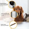 Outils de mesure Scoop de nourriture pour chiens en acier inoxydable avec tasse à deux packs: 1 Cup et 1/4 Cup-Perfect pour Portionnement précis des repas pour animaux de compagnie