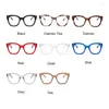 Sunglasses Frames Transparent Square Glasses Frame Women Computer Gaming Anti Blue Light Eyeglasses Rivet Clear Lens Optical Spectacles