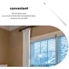 Hangers kleine paalgordijngreepstangen voor ramen acryl gordijn toverstok ijzer verticale blinde reparatie