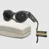 Óculos de sol luxurosos de óculos de sol dos óculos de sol masculinos Popular Black Full Frame Protection UV Overdoor Retro Glasses Ornamento Polarizado MZ149 B4