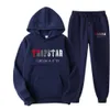 24 s Trapstar Sportswear Brand Printed Men S Sports Warm Two Piece Loose Fitting Hoodie Pants