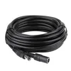 2024 DC12V Power Extension Cable 2.1/5.5mm Connector Male To Female For CCTV Security Camera Black Color 16.5Feet 5M 10m power cablefor DC12V power extension cord