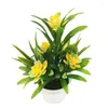 Dekorative Blumen 1PC Plastik Künstliche Blume Simulation Bonsai gefälschter Lotus Topf Pflanze Wohnkultur Büro rot/rosa/gelb/orange/lila