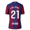 2023 2024 2025 Pedri Gavi Soccer Jersey Lewandowski FC Ferran Camiseta de Football Shirt Auba Joao Cancelo
