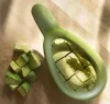 Nuovo gadget da cucina cucina avocado cuber avocado cutter slicer color verde cucina strumenti 15pcs 2024428