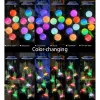 Solar Fairy Light Outdoor Powered LED Wind Chime