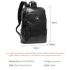 Backpack Men's Vintage Genuine Leather Luxury Travel Bags Knapsack Fashion Schoolbag Office Computer Bag For Laptop