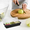 Bottiglie di stoccaggio cucina porta cibi scatola multi compartimenti stagionare condimento contenitore zucchero che serve per casa